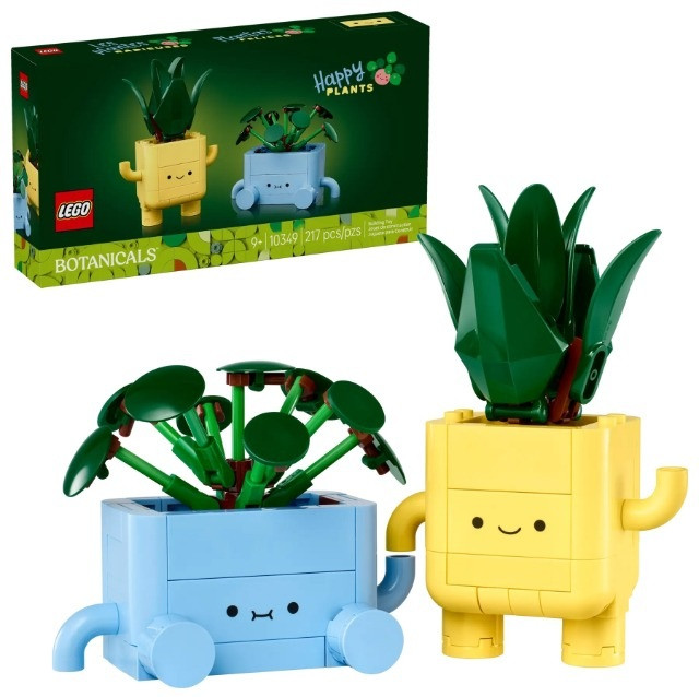 LEGO BOTANICALS 10349 HAPPY PLANTS - zdjęcie 1
