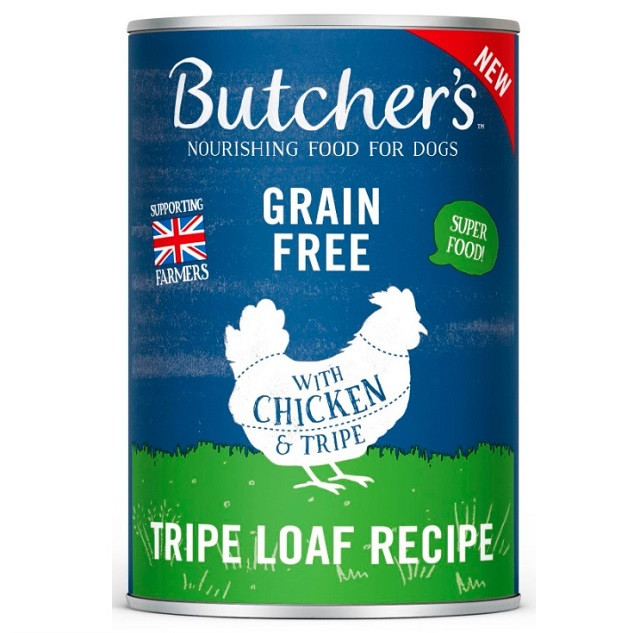 BUTCHER'S Original Tripe Pasztet Kurczak i żwacz - mokra karma dla psa - 400 g - zdjęcie 1