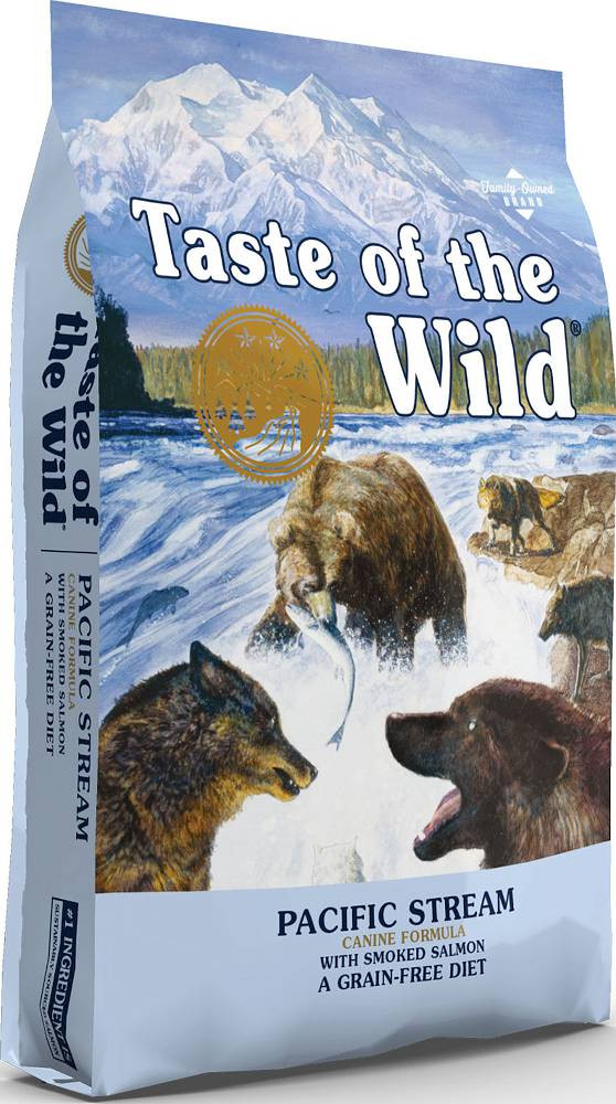 TASTE OF THE WILD Pacific Stream Canine Formula - sucha karma dla psa - 5,6 kg - zdjęcie 1