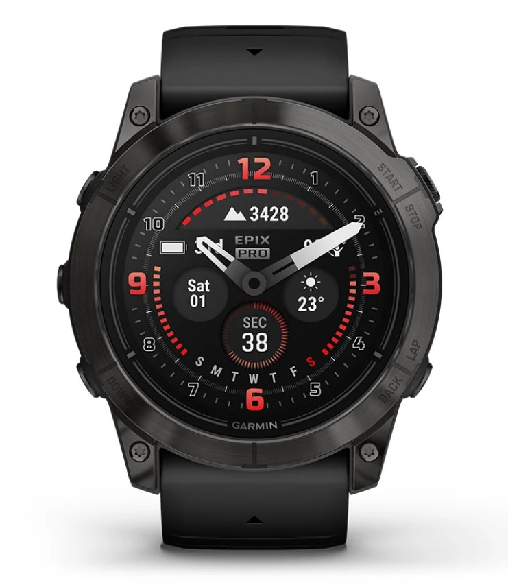 Garmin Epix Pro Gen 2 51 mm Sapphire Szary z powłoką węglową - zdjęcie 9