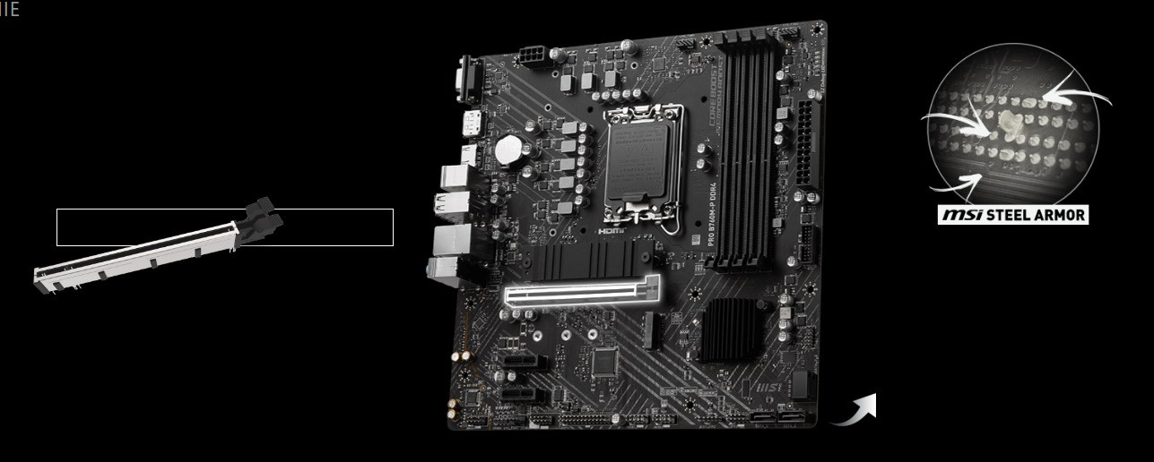 Płyta główna MSI PRO B760M-P DDR4 - zdjęcie 11
