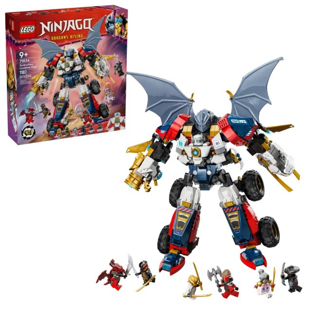 LEGO NINJAGO 71834 Wielofunkcyjny ultramech Zane’a - zdjęcie 1