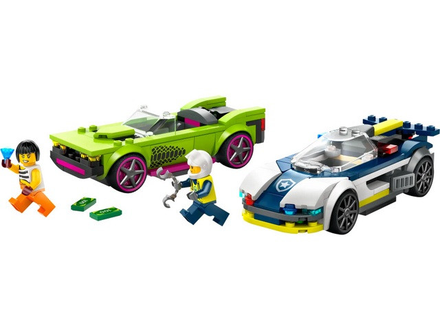 LEGO City 60415 Pościg radiowozu za muscle carem - zdjęcie 2