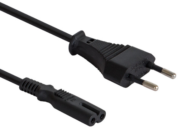 Savio kable zasilający płaski ósemka 1,8m cl-100 cl-100 - zdjęcie 1