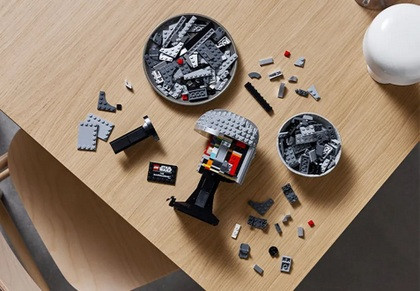LEGO Star Wars TM 75328 Hełm Mandalorianina - zdjęcie 3