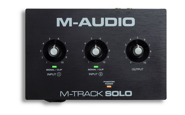 M-AUDIO M-Track SOLO - Interfejs Audio USB - zdjęcie 8