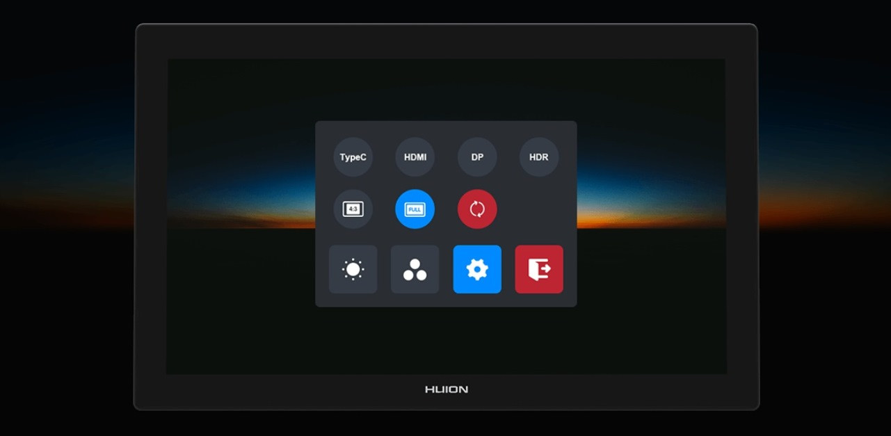 Tablet graficzny Huion Kamvas Pro 24 4K - zdjęcie 10