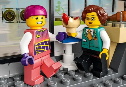 LEGO City 60337 Ekspresowy pociąg pasażerski - zdjęcie 5