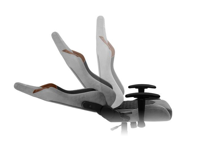 FOTEL GAMINGOWY AEROCOOL AC-280 DUKE SZARY - zdjęcie 4