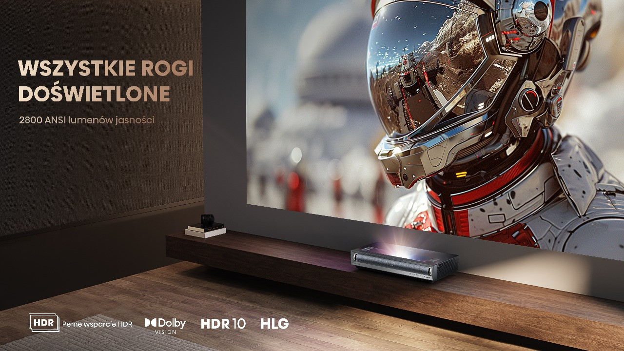LASER TV HISENSE PX3 80-150" 4K - zdjęcie 8