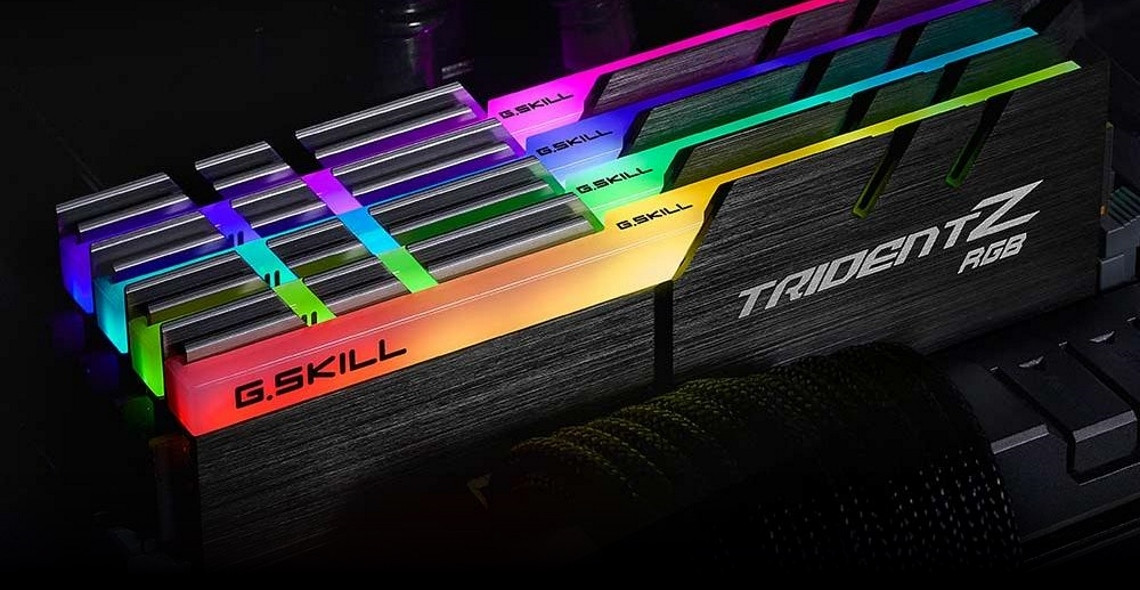 G.Skill Trident Z RGB Pamięć DDR4 16GB (2x8GB) 3200MHz CL16 1.35V XMP 2.0 - zdjęcie 3