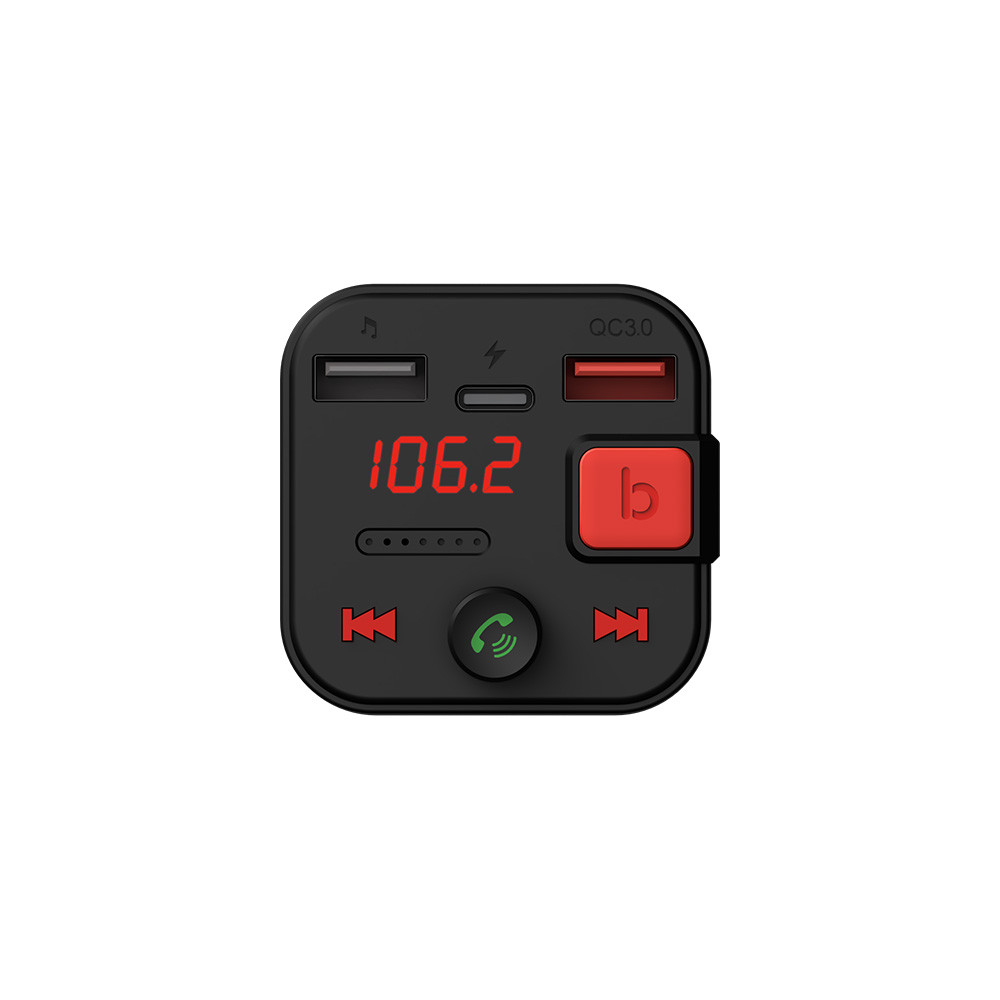 SAVIO TR-15 TRANSMITER FM Z BLUETOOTH I ŁADOWARKĄ - zdjęcie 2