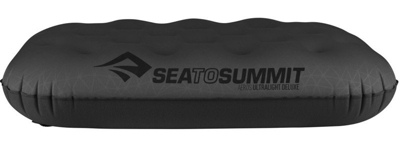 Poduszka SEA TO SUMMIT Aeros Ultralight Deluxe Grey - zdjęcie 1