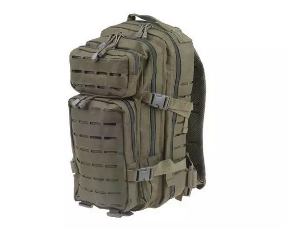 Plecak typu Assault Pack (Laser Cut) - oliwkowy - zdjęcie 1