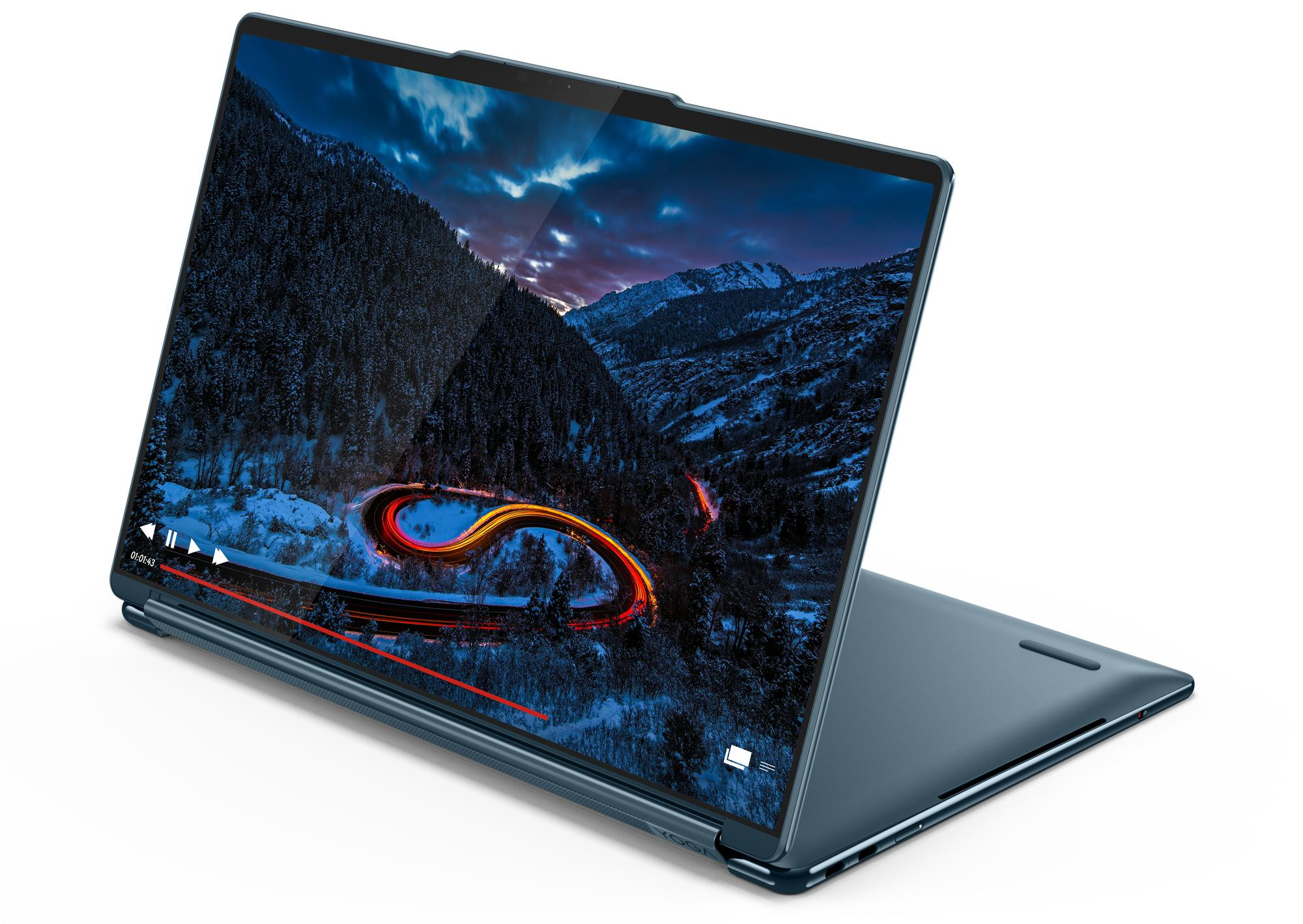 Lenovo Yoga Book 9 14IAH10 Ultra 7 255H 2x 14" 2.8K WQXGA+ OLED 750nits Glossy Anti-fingerprint 120Hz 32GB LPDDR5x-8400 SSD1TB Arc 140T W11Pro Tidal Teal - zdjęcie 3