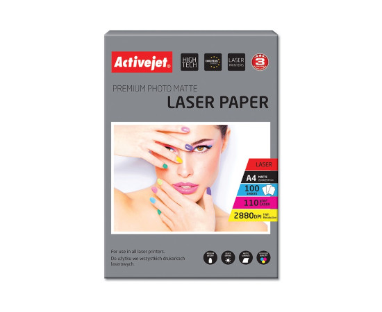Activejet AP4-110M100L Papier fotograficzny matowy; A4; 100 szt. - zdjęcie 1
