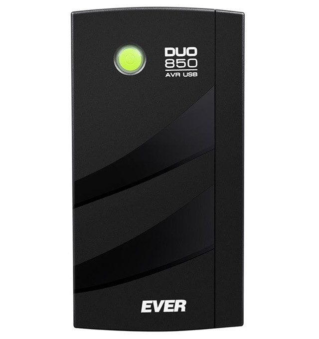 Zasilacz UPS EVER DUO 850 AVR USB (TWR; 850VA) (T/DAVRTO-000K85/00) - zdjęcie 2
