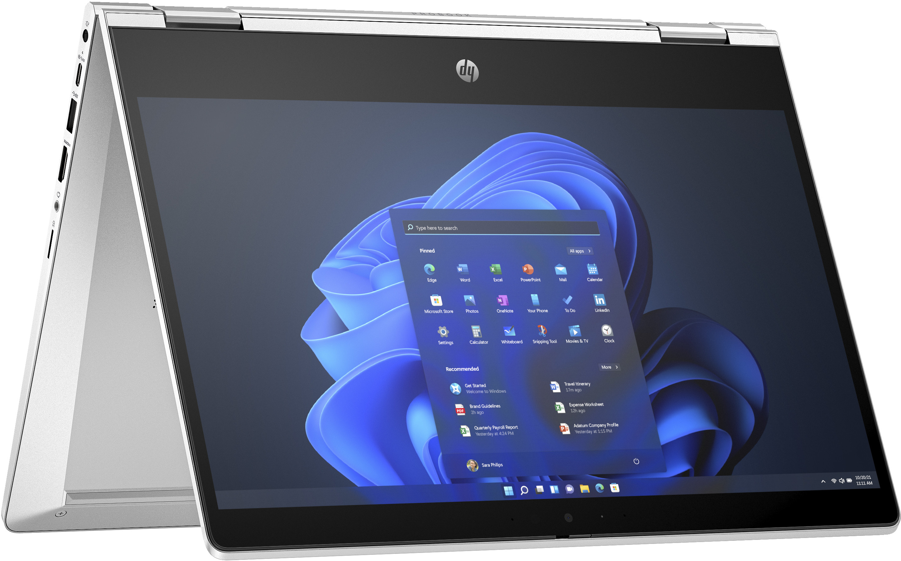HP Pro x360 435 G10 Ryzen 5 7530U 13,3"Touch 400nits 16GB DDR4 SSD512 RX Vega 7 W11Pro 3Y OnSite - zdjęcie 4
