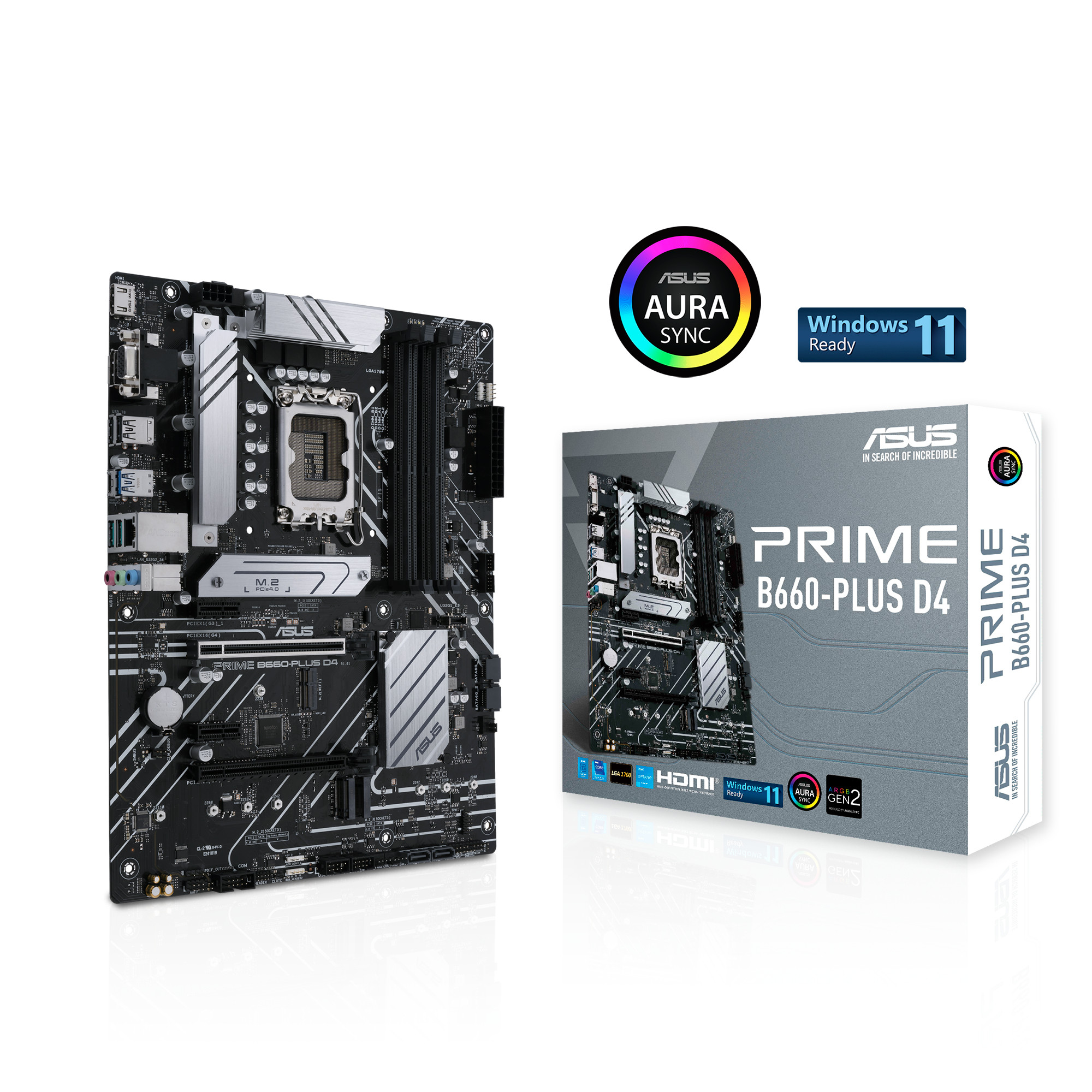 Płyta główna ASUS PRIME B660-PLUS D4 - zdjęcie 1