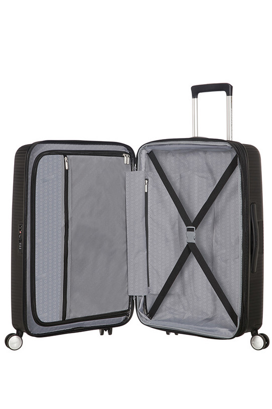 Walizka duża American Tourister Soundbox - bass black - zdjęcie 2