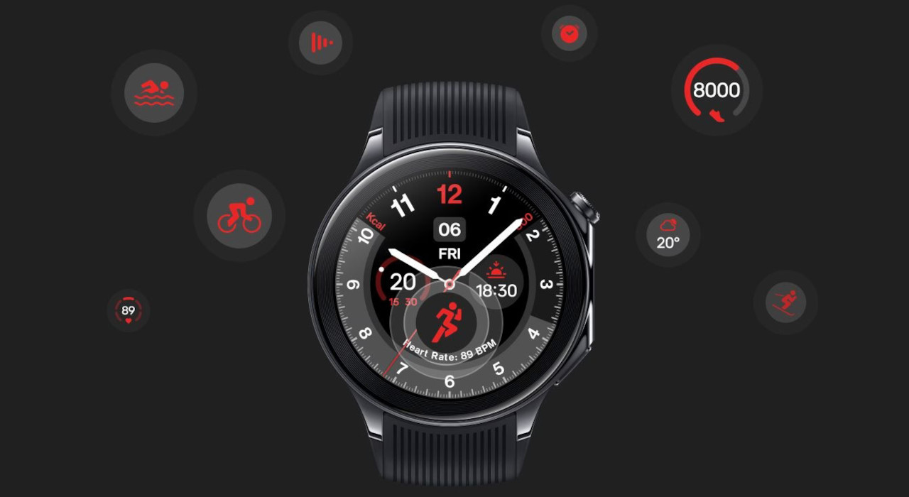 Smartwatch OnePlus Watch 2 Blue - zdjęcie 15
