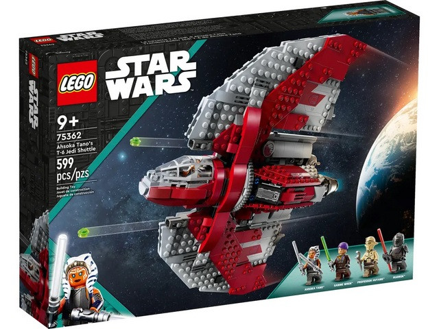 LEGO Star Wars 75362 Prom kosmiczny Jedi T-6 Ahsoki Tano - zdjęcie 1