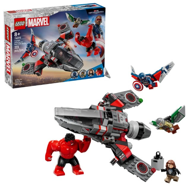 LEGO 76292 Marvel Kapitan Ameryka kontra Czerwony Hulk - zdjęcie 1