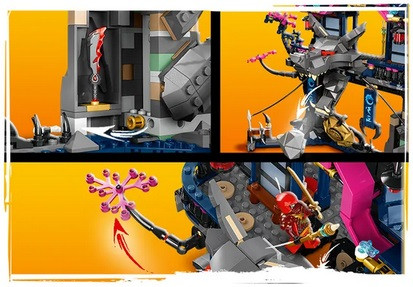 LEGO Ninjago 71813 Dojo cienia Wilczej Maski - zdjęcie 5