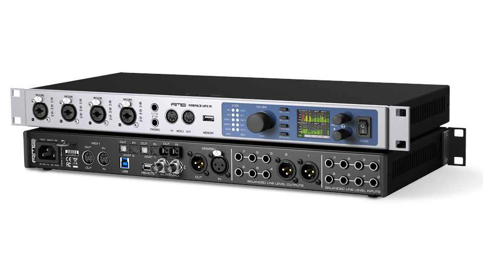 RME FIREFACE UFX III - Interfejs Audio USB [30 IN/ 30 OUT] - zdjęcie 4