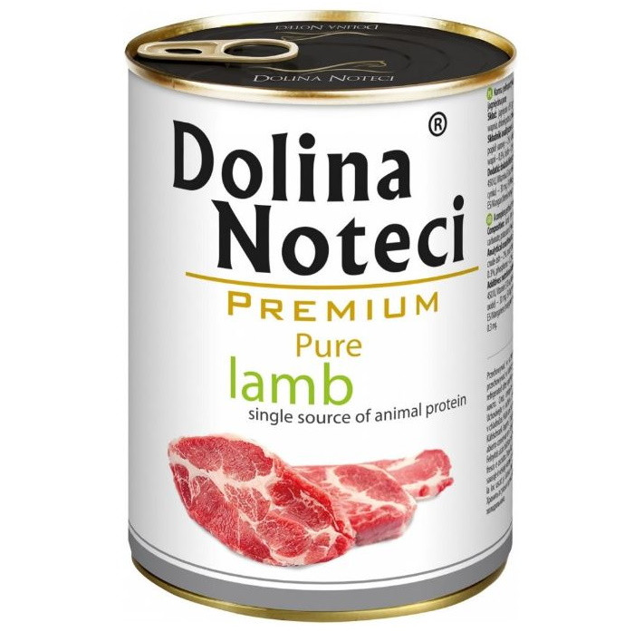 DOLINA NOTECI Premium Pure Jagnięcina - mokra karma dla psa - 400 g - zdjęcie 1