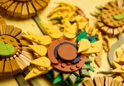 LEGO Art 31215 „Słoneczniki” Vincent van Gogh - zdjęcie 3