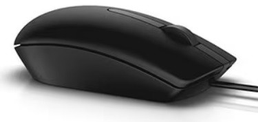 Dell mysz przewodowa MS116 czarna (570-AAIS) - zdjęcie 2