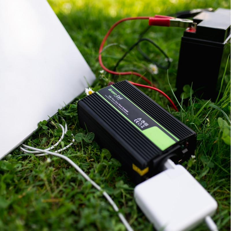 GREEN CELL PRZETWORNICA INV05DE 12V-230V 300W/600W - zdjęcie 5