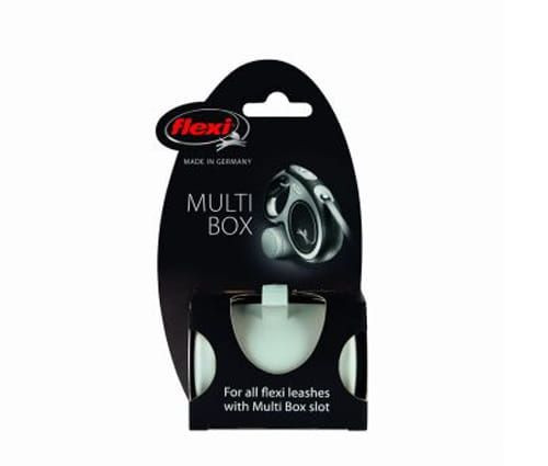 Pojemnik flexi Vario Multi Box - pojemnik na karmę lub woreczki, kolor szary - zdjęcie 2