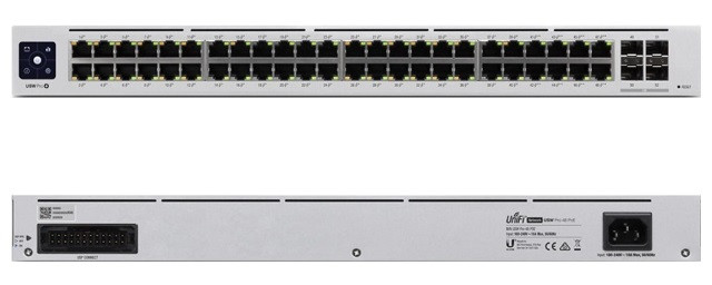 Switch Ubiquiti UniFi Pro 48 PoE 52p PoE ( PoE+: 40; PoE++: 8;) Managed Gigabit (USW-Pro-48-POE-EU) - zdjęcie 2