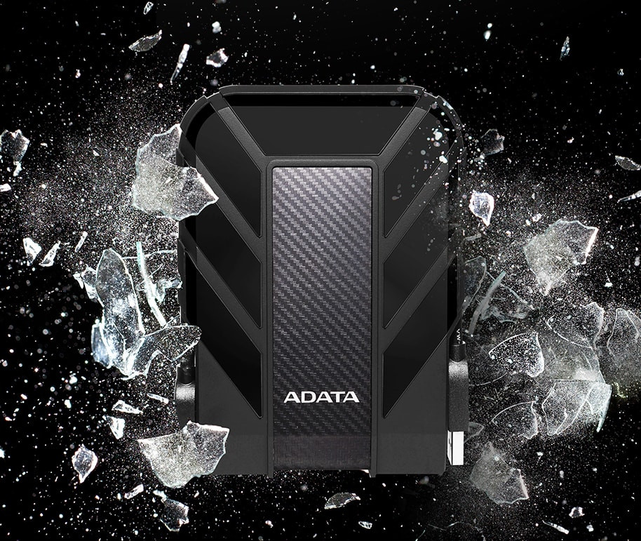 Dysk zewnętrzny HDD ADATA HD710 PRO AHD710P-1TU31-CRD (1TB; 2.5"; USB 3.2; czerwony) - zdjęcie 2