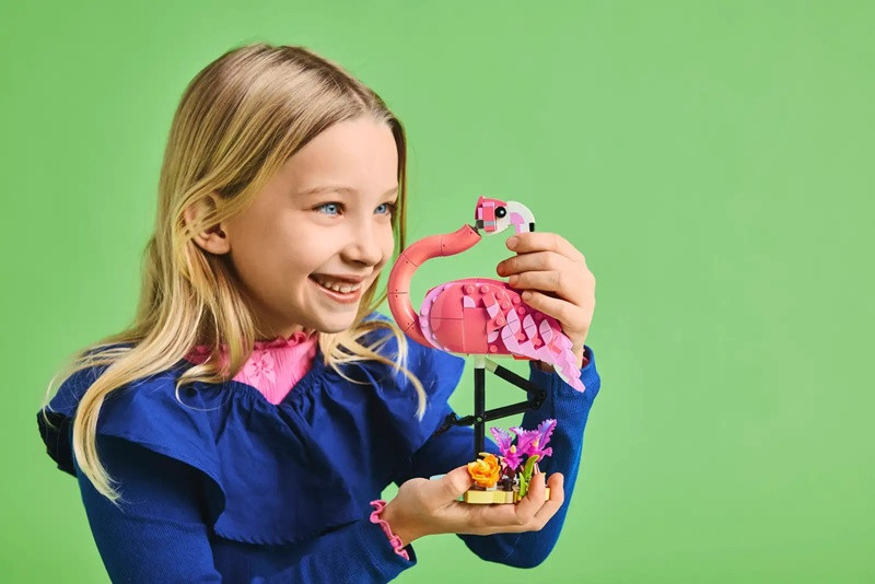 LEGO CREATOR 31170 Dzikie zwierzęta: różowy flaming - zdjęcie 3