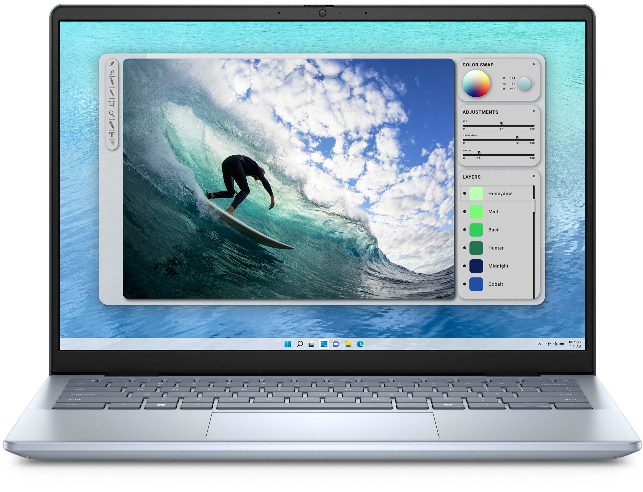 Dell Inspiron 5440 Core 7 150U 14" 2K 16GB DDR5 5200 SSD1TB GeForce MX570A W11Pro - zdjęcie 2