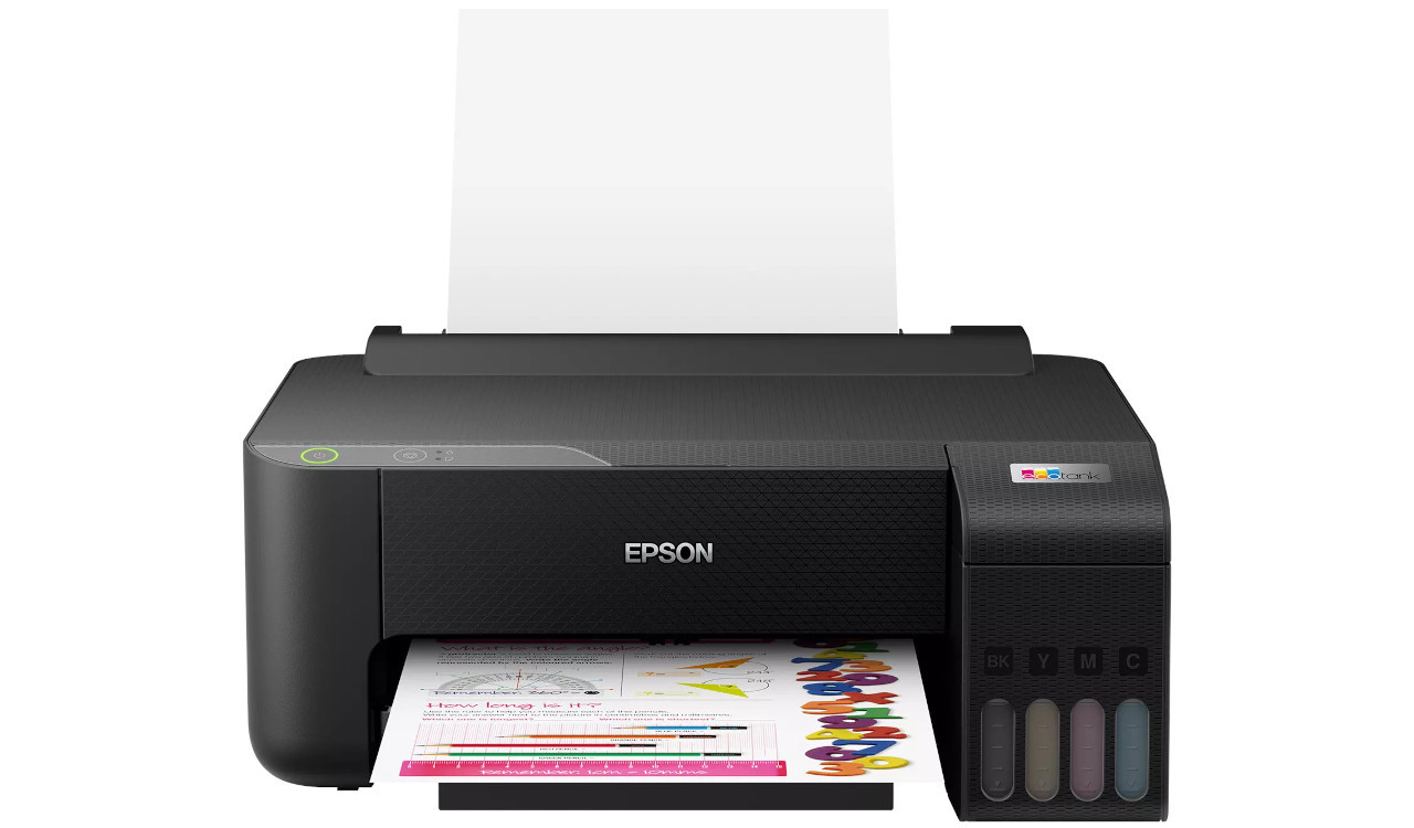 Drukarka Epson EcoTank L1230 Czarny - zdjęcie 1
