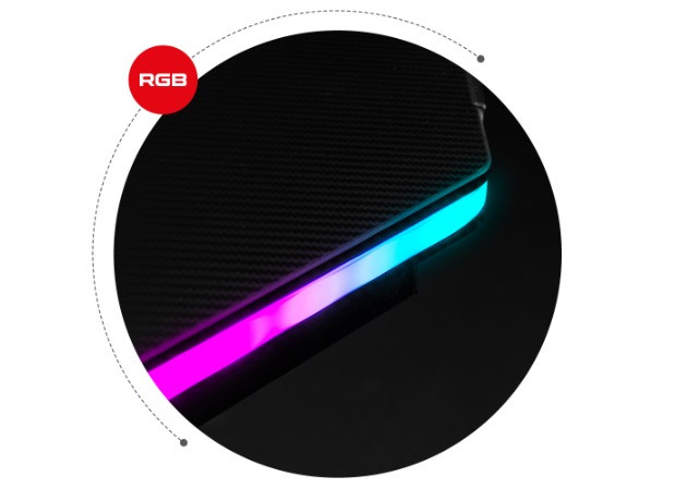 Biurko gamingowe Huzaro Hero 5.0 RGB - zdjęcie 3