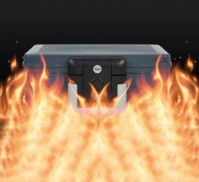 Yale Fire Chest Small Skrzynia ognioodporna mała - zdjęcie 7