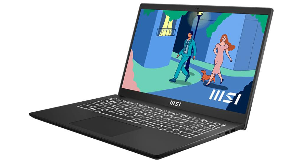 MSI Modern 15 B13M-1086PL i7-1355U 15.6" FHD 60Hz IPS-Level 16GB DDR4 SSD512 Iris Xe Graphics Win11 - zdjęcie 2