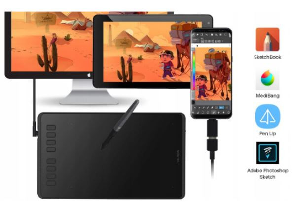 Tablet graficzny Huion H950P - zdjęcie 3