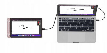 Tablet graficzny Huion Kamvas 13 Black NEW Gen.3 - zdjęcie 7