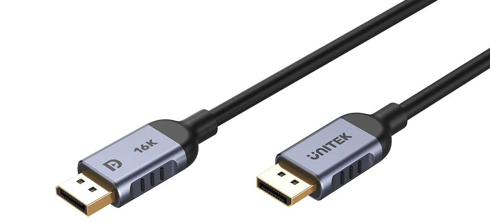 UNITEK KABEL DISPLAYPORT 2.1 8K@120HZ 2M - zdjęcie 1