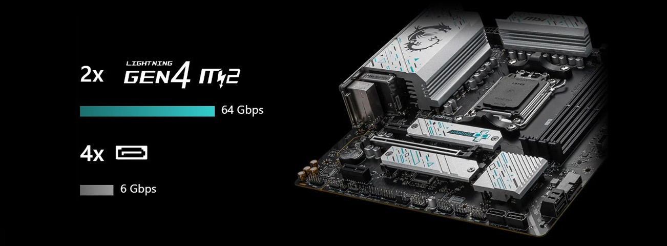 Płyta główna MSI B650M GAMING PLUS WIFI - zdjęcie 16