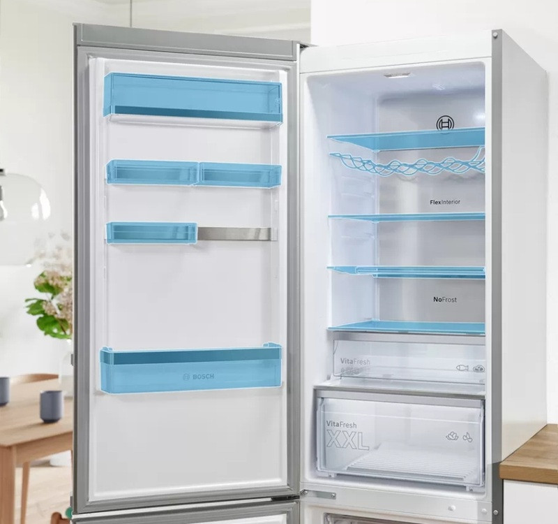 Lodówka BOSCH Serie 6 KGN 39AICT No Frost Zdalne Sterowanie 203cm - zdjęcie 7