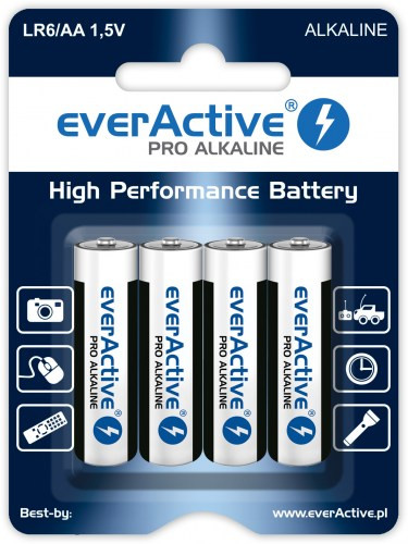 EVERACTIVE BATERIE ALKALICZNE PRO ALKALINE LR64BLP - zdjęcie 2