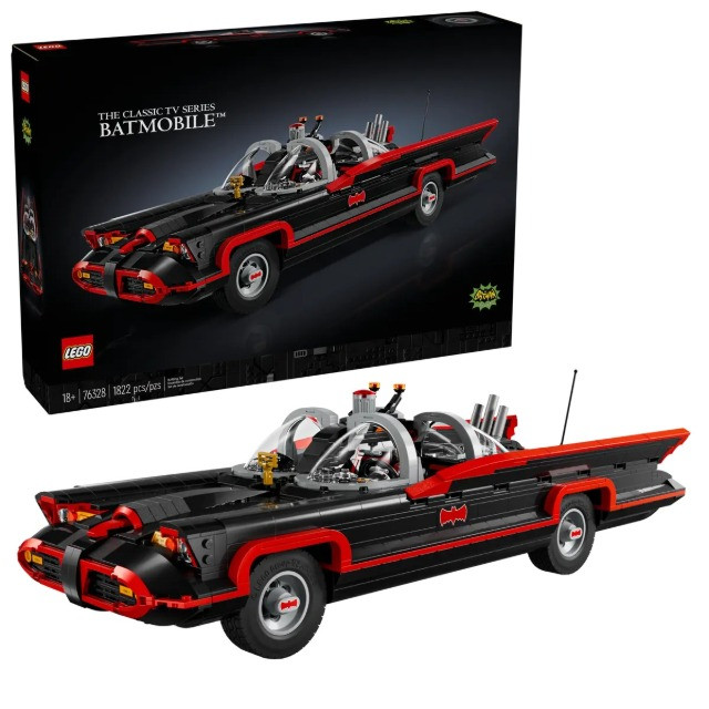 LEGO Batman 76328 The Classic TV Series Batmobile - zdjęcie 1