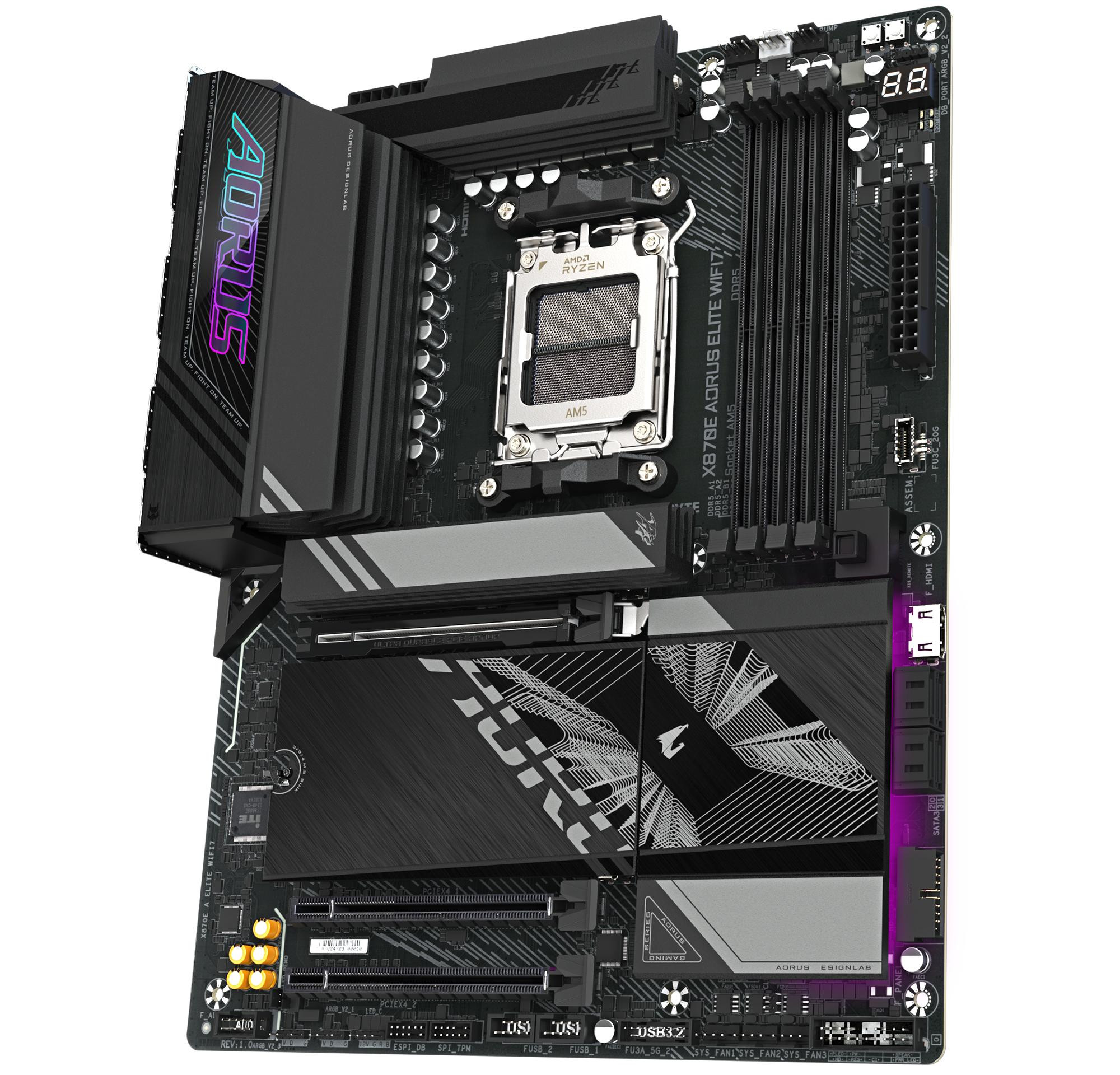 Płyta główna Gigabyte X870E AORUS ELITE WIFI7 - zdjęcie 2